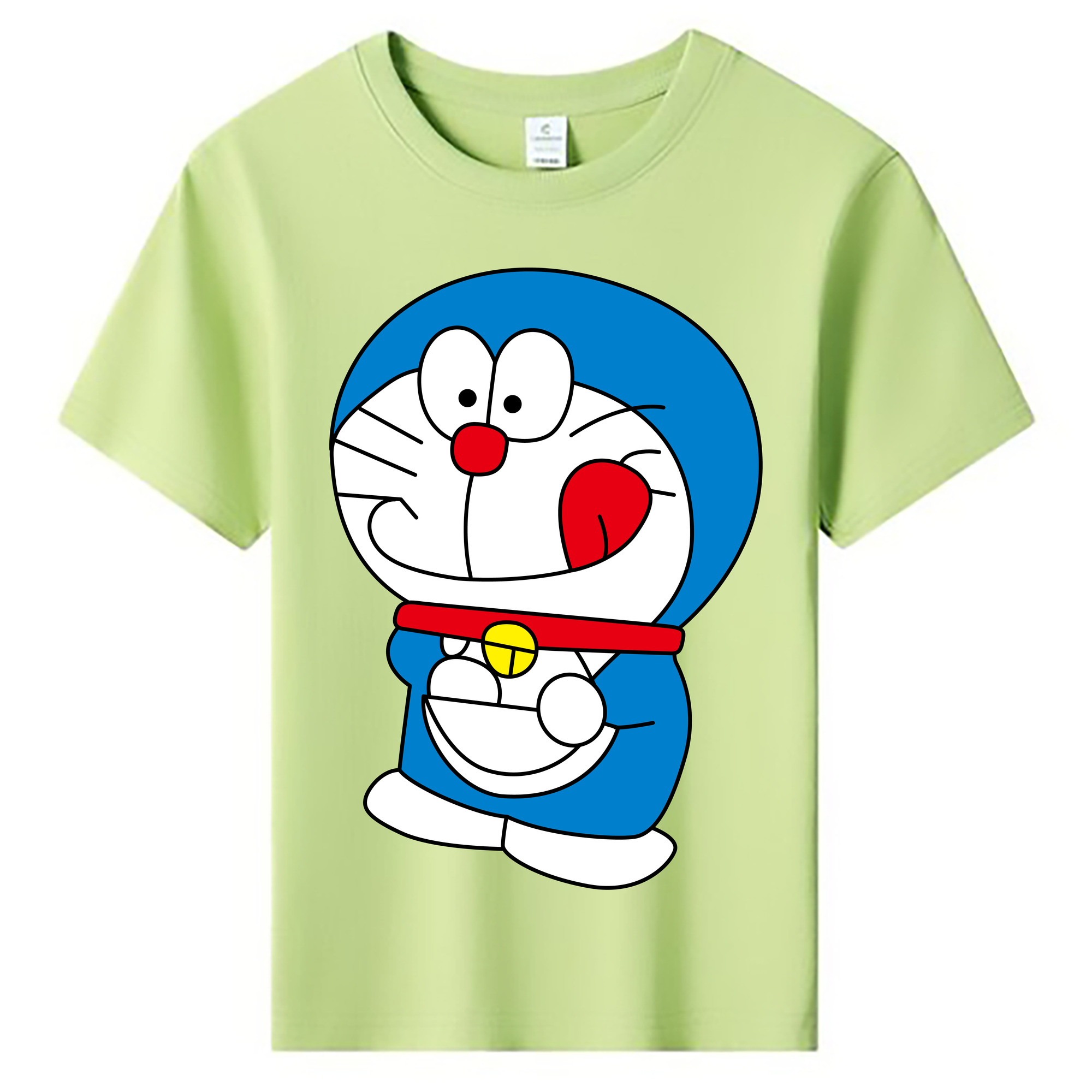 （画像用） ドラえもん Doraemon 綿100％キッズTシャツ（フロントプリント）